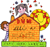 Dům dětí a mládeže a Zařízení pro další vzdělávání pedagogických pracovníků, Ústí nad Labem, příspěvková organizace - logo